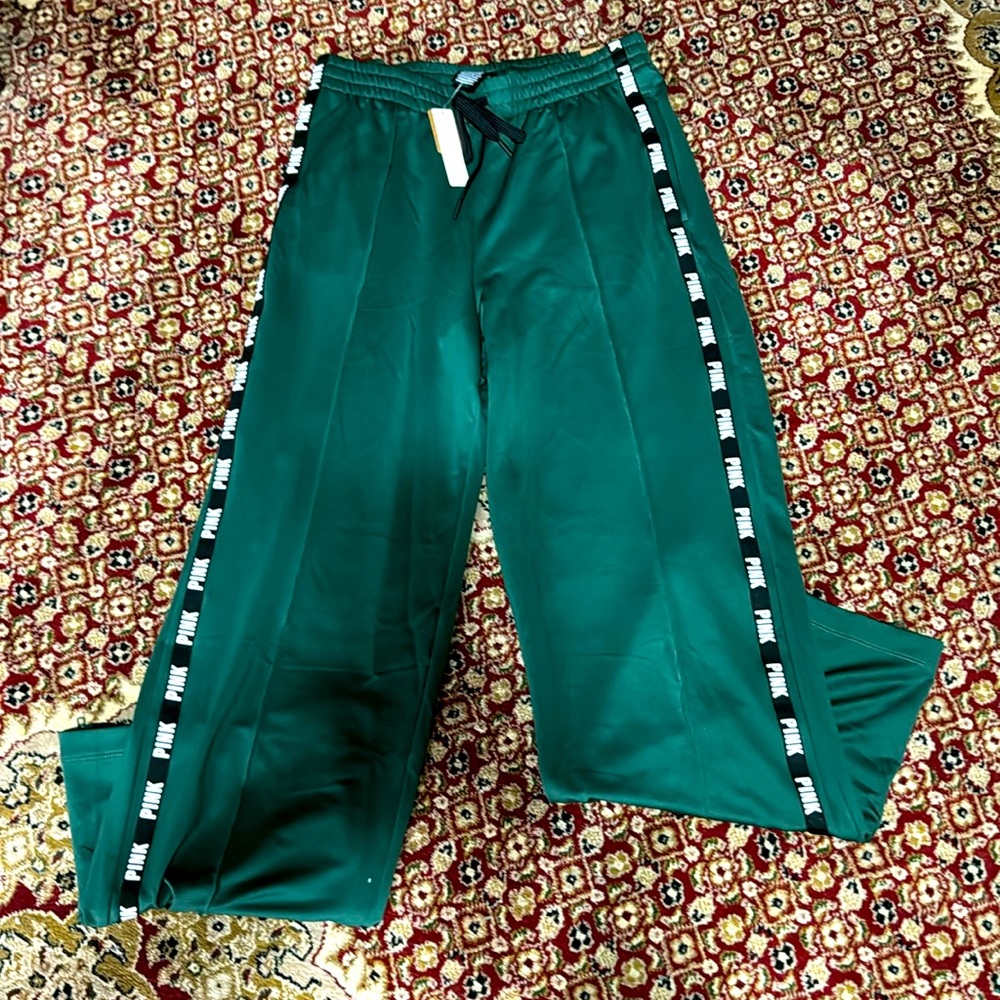 PINK Wide Leg Track Pants